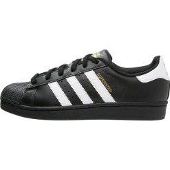 Adidas Originals SUPERSTAR FOUNDATION Tenisówki i Trampki noir / blanc. Czarne tenisówki damskie marki adidas Originals, z materiału. W wyprzedaży za 359,10 zł.