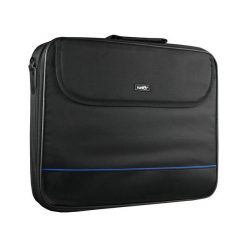 Torba NATEC Impala 17.3 cali Czarno-niebieski (NTO-0359). Niebieskie torby na laptopa Natec, w paski, z nylonu, klasyczne. Za 27,48 zł.