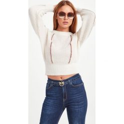 SWETER PINKO. Swetry damskie Pinko, xs, bez wzorów, biznesowe, bez rękawów, bez kaptura. Za 1039,00 zł.