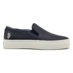 U.S. POLO ASSN. tenisówki slip-on damskie 36 niebieski. Niebieskie trampki i tenisówki damskie U.S. Polo Assn., bez wzorów, bez zapięcia. Za 289,00 zł.