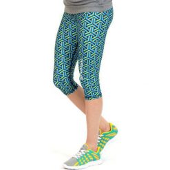 Legginsy: Spokey Prato Damskie leginsy 3/4 (rozmiar L)