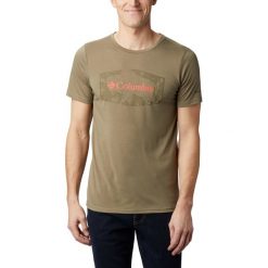 Koszulka Columbia Terra Vale™ II SS Tee 1888843365. Pomarańczowe koszulki męskie Columbia, m, bez wzorów, bez kołnierzyka, bez rękawów. Za 126,99 zł.