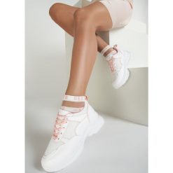 Różowe Sneakersy Malaikah. Różowe sneakersy damskie Renee. Za 99,99 zł.