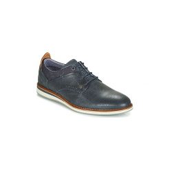 Derby Bullboxer 633K25264GP6. Niebieskie półbuty męskie marki Bullboxer, bez wzorów, bez zapięcia. Za 349,00 zł.