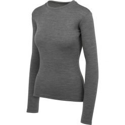 Bluzki damskie: koszulka termoaktywna damska ROTLAND 100% WOOL MERINO / SZARY – damska ROTLAND