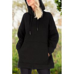 Bluza damska BEZIRA BLACK. Czarne bluzy sportowe damskie Bluza damska BEZIRA BLACK, s, bez wzorów, bez rękawów, bez kaptura. W wyprzedaży za 89,00 zł.