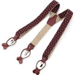 Szelki męskie 88-SZ-001-X2. Czerwone szelki męskie Wittchen. Za 149,00 zł.