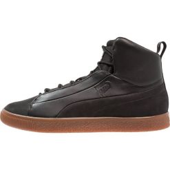 Puma CLYDE MID NATUREL Tenisówki i Trampki wysokie black. Czarne trampki męskie Puma, z materiału. W wyprzedaży za 344,25 zł.