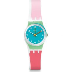 ZEGAREK SWATCH LADY. Szare zegarki damskie marki Swatch, sztuczne. Za 235,00 zł.