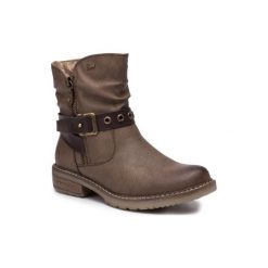 Botki GO SOFT 9717-14811B-43R. Botki damskie GO SOFT, bez obcasa, bez zapięcia. Za 199,99 zł.