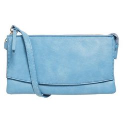 Pieces Damska torebka crossbody Bregan Cross Body Coronet Blue. Niebieskie torebki klasyczne damskie Pieces, bez wzorów, bez dodatków. W wyprzedaży za 71,00 zł.