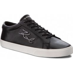 Sneakersy KARL LAGERFELD - KL51315 Black Lthr 1. Czarne sneakersy męskie marki KARL LAGERFELD, na co dzień, bez wzorów, ze skóry ekologicznej, bez zapięcia. Za 799,00 zł.