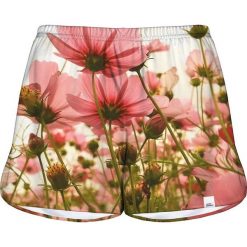 Spodenki sportowe męskie: Colour Pleasure Spodenki damskie CP-020 213 różowo-zielone r. XL-XXL