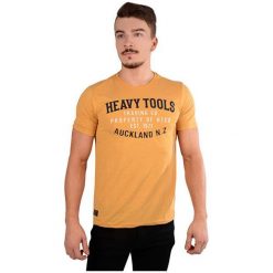 Heavy Tools Koszulka Męska Żółty Masur C3W17133Ye (Rozmiar Xl). Żółte koszulki męskie marki Heavy Tools, xl, bez wzorów, bez kołnierzyka, bez rękawów. W wyprzedaży za 61,00 zł.
