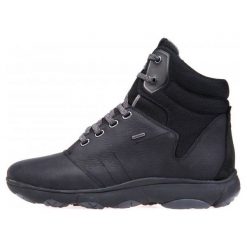 Geox Tenisówki Damskie Nebula 38 Czarny. Czarne trampki i tenisówki damskie Geox, bez wzorów, bez zapięcia. W wyprzedaży za 386,00 zł.