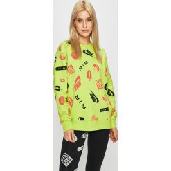 Nike Sportswear - Bluza. Czarne bluzy damskie Nike Sportswear, s, bez wzorów, z elastanu, bez rękawów, bez kaptura. Za 259,90 zł.