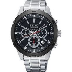 Zegarki męskie: Zegarek męski Seiko Chronograph SKS611P1