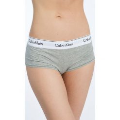 Calvin Klein Underwear - Figi Boyshort. Szare figi damskie marki Calvin Klein Underwear, s, z elastanu. Za 89,90 zł.