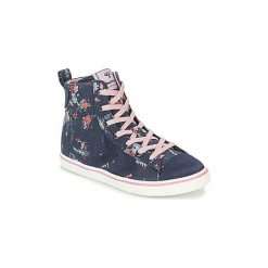 Buty Dziecko Hummel STRADA FLOWERS JR. Niebieskie trampki dziewczęce Hummel, bez wzorów, bez zapięcia. Za 207,20 zł.