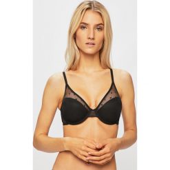 Dkny - Biustonosz. Białe biustonosze DKNY, z haftami, z elastanu. Za 239,90 zł.