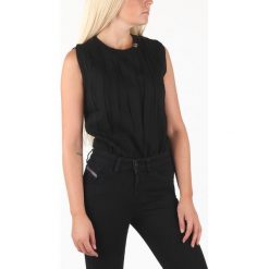 Diesel Boddy Top Czarny. Czarne podkoszulki damskie Diesel, s, z bawełny. Za 378,95 zł.