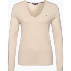 Swetry klasyczne damskie: Tommy Hilfiger – Sweter damski – New Ivy, beżowy
