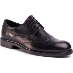 Półbuty ECCO - Vitrus III 64052401001 Black. Czarne buty wizytowe męskie ecco, ze skóry, bez zapięcia. Za 699,00 zł.