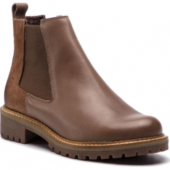 Sztyblety TAMARIS - 1-25457-21 Taupe Comb 344. Pomarańczowe kozaki damskie Tamaris, na co dzień, ze skóry, klasyczne, bez obcasa, na obcasie, bez zapięcia. W wyprzedaży za 209,00 zł.