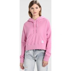 Bluzy damskie: Converse ESSENTIALS CROPPED HOODIE Bluza z kapturem light orchid