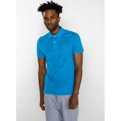 Lacoste Polo Koszulka Niebieski. Niebieskie podkoszulki męskie Lacoste, xxl, bez wzorów, z bawełny, bez rękawów. Za 423,95 zł.