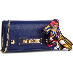 Torebka LOVE MOSCHINO - JC4045PP17LD0750 Blu. Niebieskie torebki klasyczne damskie Love Moschino, bez wzorów, ze skóry ekologicznej, wizytowe, na ramię, bez dodatków. W wyprzedaży za 469,00 zł.