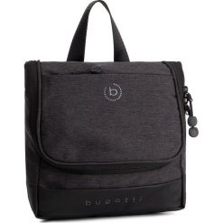 Plecak BUGATTI - Universum Kulturtasche 49393001 Blck. Szare plecaki męskie Bugatti, bez wzorów, z tkaniny. Za 139,00 zł.