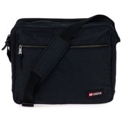 Enrico Benetti męska torba crossbody Montevideo 54568 czarna. Czarne torby na laptopa Enrico Benetti, bez wzorów. Za 219,00 zł.