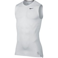Nike Koszulka męska NP Top Compression SL biała r. XL (703092 100). Białe t-shirty męskie Nike, xl. Za 79,00 zł.