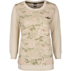 Sweter Aeronautica Militare. Żółte swetry damskie Aeronautica Militare, bez wzorów. Za 299,00 zł.