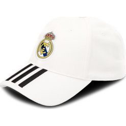 Czapka z daszkiem adidas - Real 3S Cap CY5600 Cwhite/Black. Białe czapki z daszkiem męskie Adidas, z bawełny. Za 69,00 zł.