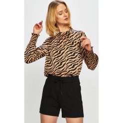 Only - Bluzka. Czarne bluzki damskie ONLY, bez wzorów, z poliesteru, casualowe, ze stójką, bez rękawów. W wyprzedaży za 79,90 zł.
