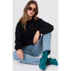 Bluzy damskie: NA-KD Trend Bluza z kapturem ze szwem NA-KD – Black