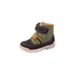 Buciki niemowlęce: Pepino Boys Buty Pizzo black/oliv (średnie)