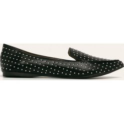 Steve Madden - Baleriny Feather-S. Czarne baleriny damskie Steve Madden, bez wzorów, z gumy, bez obcasa, na obcasie. Za 389,90 zł.