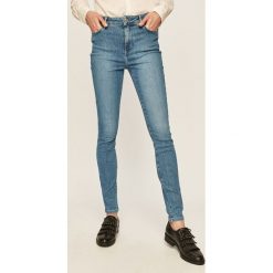 Tommy Hilfiger - Jeansy WW0WW27240. Niebieskie jeansy damskie TOMMY HILFIGER, z podwyższonym stanem. W wyprzedaży za 399,90 zł.