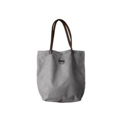 Torebki klasyczne damskie: TORBA MYSZA SIMPLE SZARA #BROWN