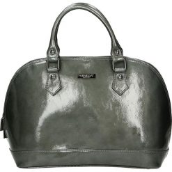 Torba - DIANA02 PIOMB. Szare torebki klasyczne damskie marki Venezia, ze skóry. Za 499,00 zł.