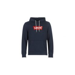 Bluzy Levis MODERN HM HOODIE. Niebieskie bluzy męskie Levi's®, xl, bez wzorów, bez kołnierzyka, bez rękawów, bez kaptura. Za 247,20 zł.