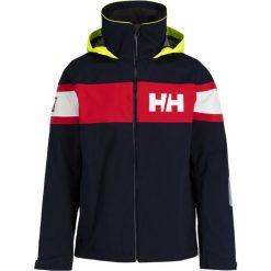 Kurtka przeciwdeszczowa Helly Hansen Salt Flag 33909. Niebieskie kurtki męskie Helly Hansen, xl, bez wzorów, z poliamidu, bez kaptura. Za 899,00 zł.