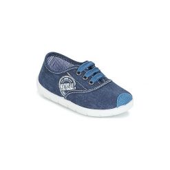 Buty Dziecko Chicco CAMPIELLO. Niebieskie trampki chłopięce marki Chicco, bez wzorów, bez zapięcia. Za 95,20 zł.