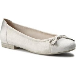 Baleriny CAPRICE - 9-22105-28 Lt Grey Comb 208. Szare baleriny damskie zamszowe Caprice. W wyprzedaży za 199,00 zł.