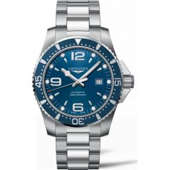 LONGINES HYDROCONQUEST L3.841.4.96.6. Szare zegarki męskie LONGINES, ze stali. Za 4710,00 zł.