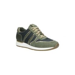 Buty Nessi Zielone buty sportowe skórzane 17214. Zielone buty sportowe damskie Nessi. Za 288,99 zł.