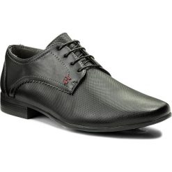 Półbuty OTTIMO - M112091101-2 Czarny. Czarne buty wizytowe męskie marki Ottimo, bez wzorów, ze skóry ekologicznej, eleganckie, bez zapięcia. Za 99,99 zł.